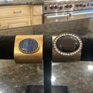 2 STUNNING CUFF BRACELETS😍